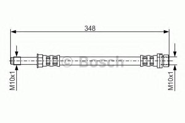 спирачен маркуч 1 987 476 622