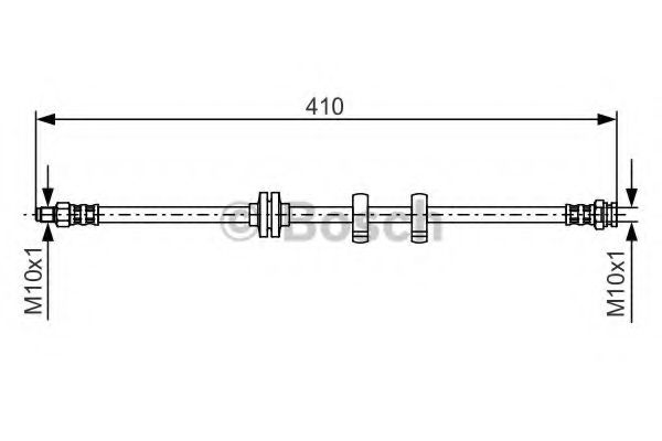 спирачен маркуч 1 987 476 638