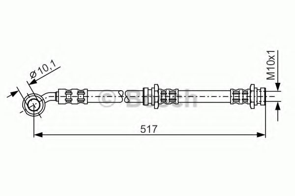 спирачен маркуч 1 987 476 656