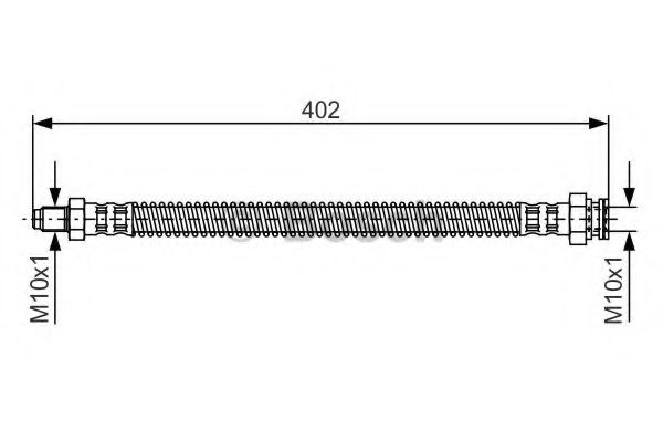 спирачен маркуч 1 987 476 667