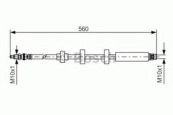 спирачен маркуч 1 987 476 673
