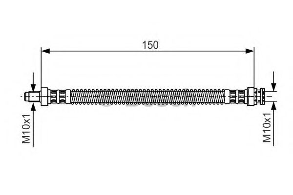 спирачен маркуч 1 987 476 677