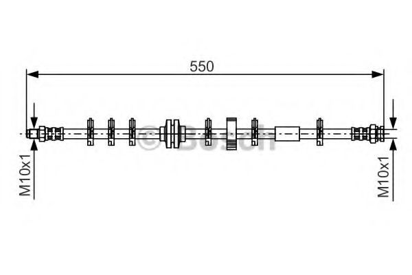 спирачен маркуч 1 987 476 861