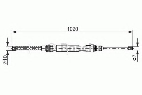 жило, ръчна спирачка 1 987 477 463