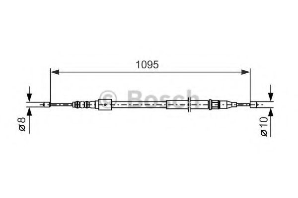 жило, ръчна спирачка 1 987 477 660