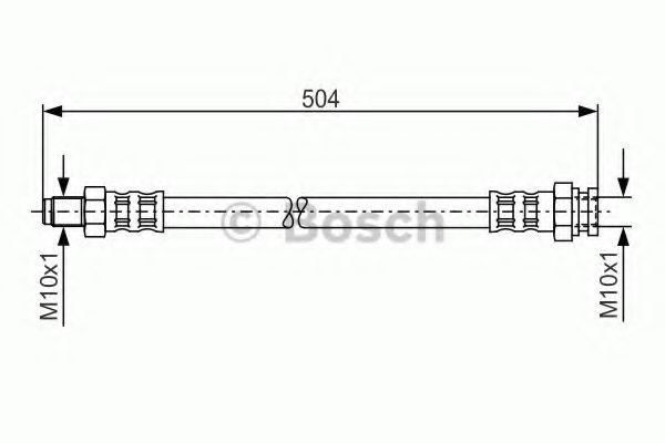 спирачен маркуч 1 987 481 034