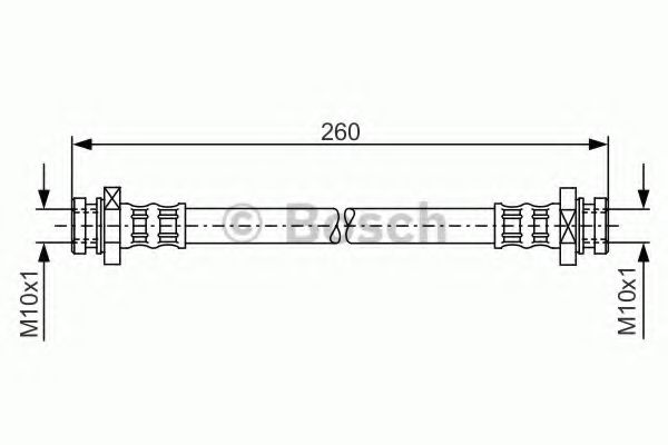 спирачен маркуч 1 987 481 060