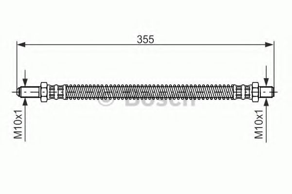 спирачен маркуч 1 987 481 093