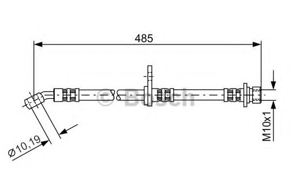 спирачен маркуч 1 987 481 107