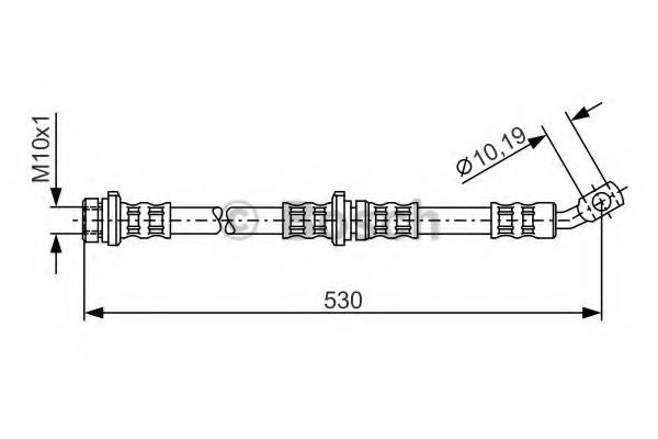 спирачен маркуч 1 987 481 108