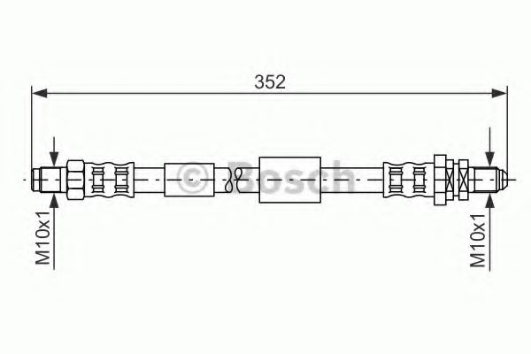 спирачен маркуч 1 987 481 153