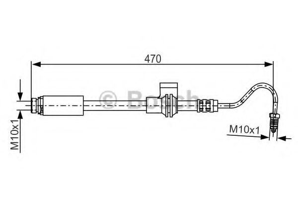 спирачен маркуч 1 987 481 171