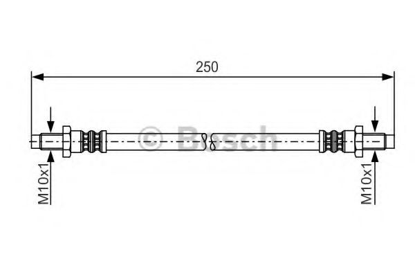 спирачен маркуч 1 987 481 198