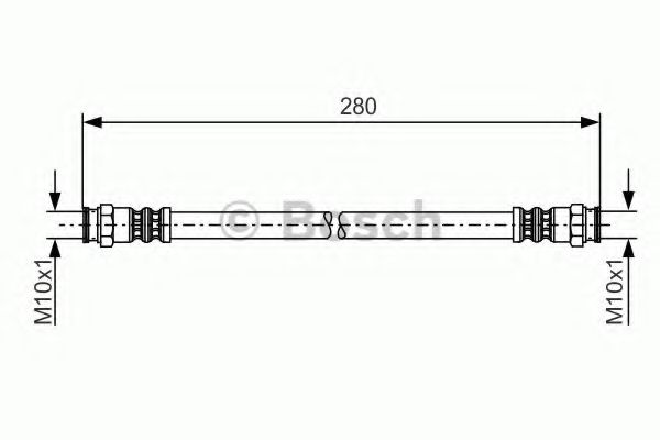 спирачен маркуч 1 987 481 199