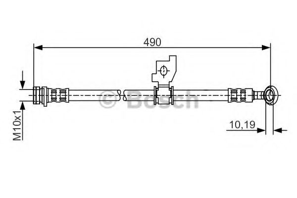 спирачен маркуч 1 987 481 206