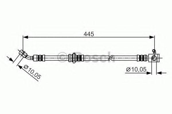 спирачен маркуч 1 987 481 263
