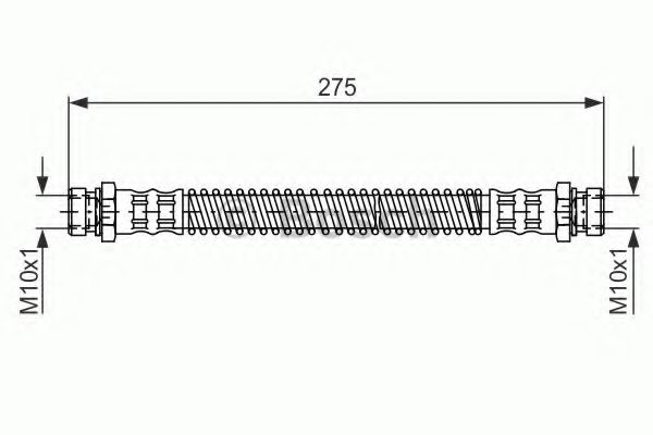 спирачен маркуч 1 987 481 276