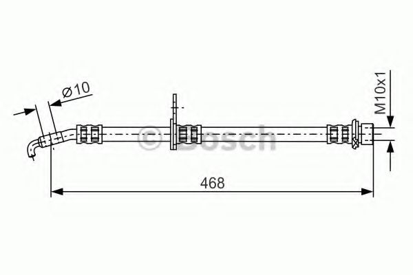 спирачен маркуч 1 987 481 294