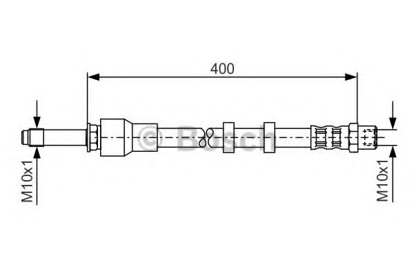 спирачен маркуч 1 987 481 296