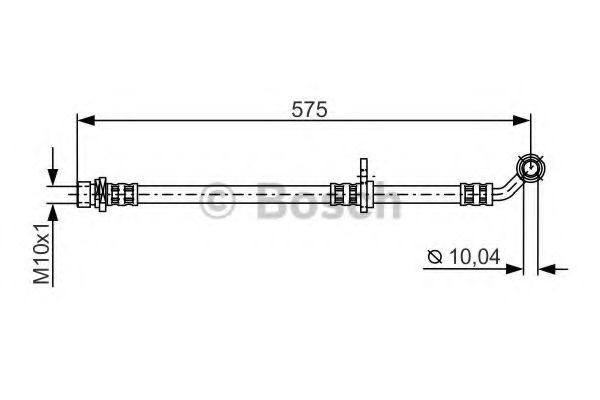 спирачен маркуч 1 987 481 304