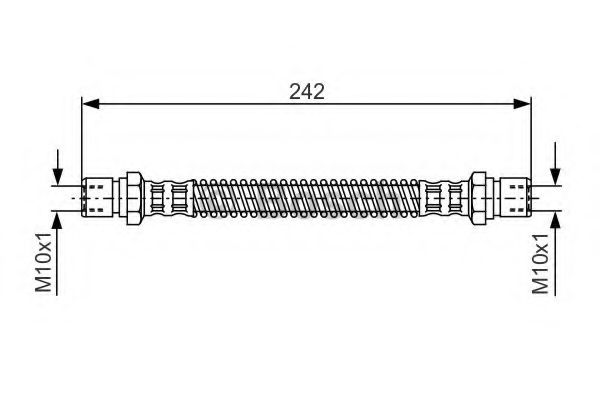 спирачен маркуч 1 987 481 316