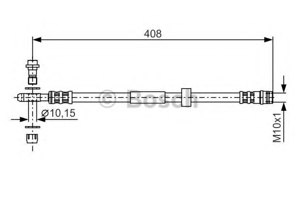 спирачен маркуч 1 987 481 323