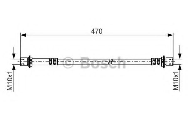 спирачен маркуч 1 987 481 349