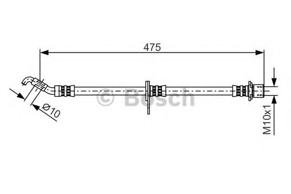 спирачен маркуч 1 987 481 356