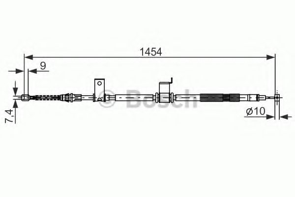 жило, ръчна спирачка 1 987 482 294