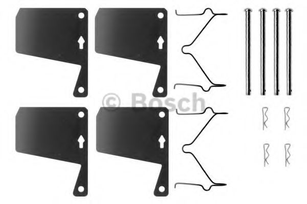комплект принадлежности, дискови накладки 1 987 474 171
