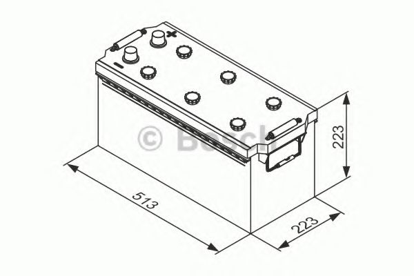 стартов акумулатор; стартов акумулатор 0 092 T30 770