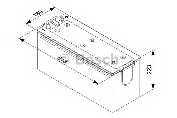 стартов акумулатор; стартов акумулатор 0 092 T40 750