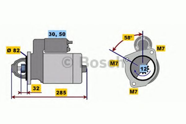 стартер 0 001 218 020
