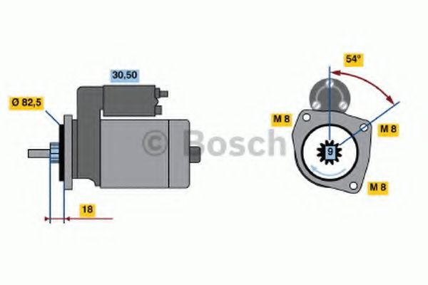 стартер 0 986 014 580