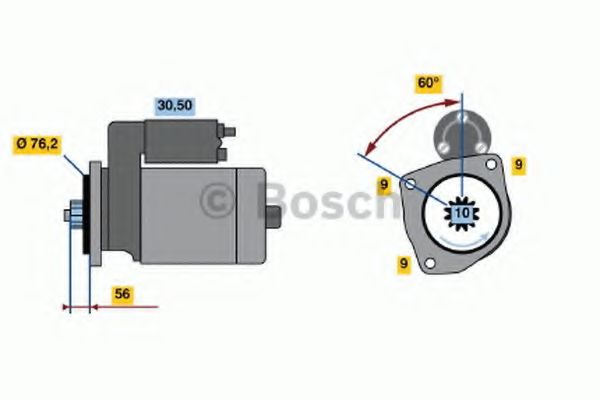 стартер 0 986 018 470