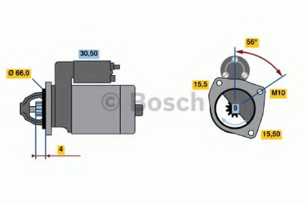 стартер 0 986 018 860