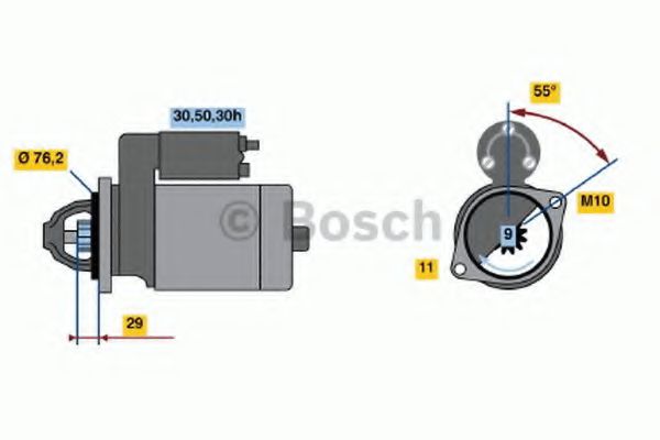 стартер 0 986 018 890