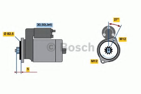 стартер 0 986 021 220