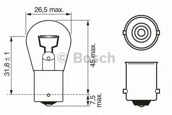 крушка с нагреваема жичка 1 987 302 607