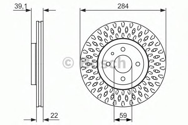 спирачен диск 0 986 479 907