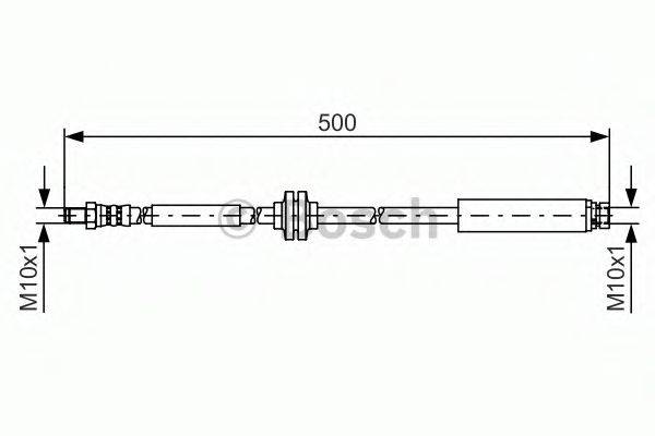 спирачен маркуч 1 987 481 452