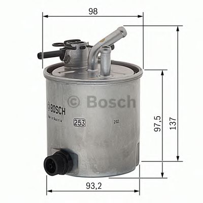горивен филтър F 026 402 059