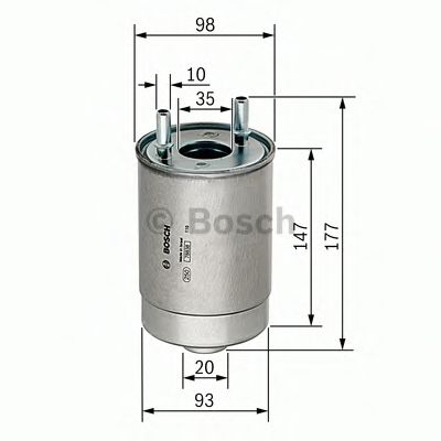горивен филтър F 026 402 067