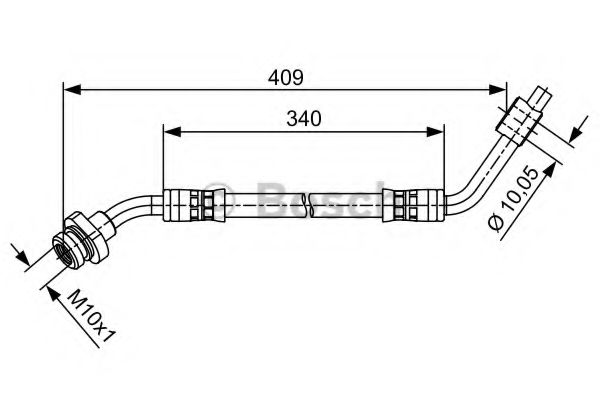 спирачен маркуч 1 987 481 491