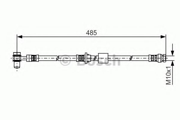 спирачен маркуч 1 987 481 501