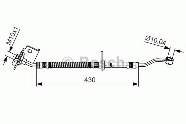 спирачен маркуч 1 987 481 504