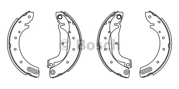 комплект спирачна челюст
