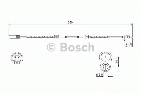 датчик, обороти на колелото 0 986 594 512