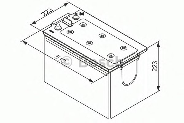 стартов акумулатор; стартов акумулатор 0 092 TE0 770