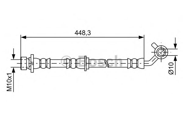 спирачен маркуч 1 987 481 576